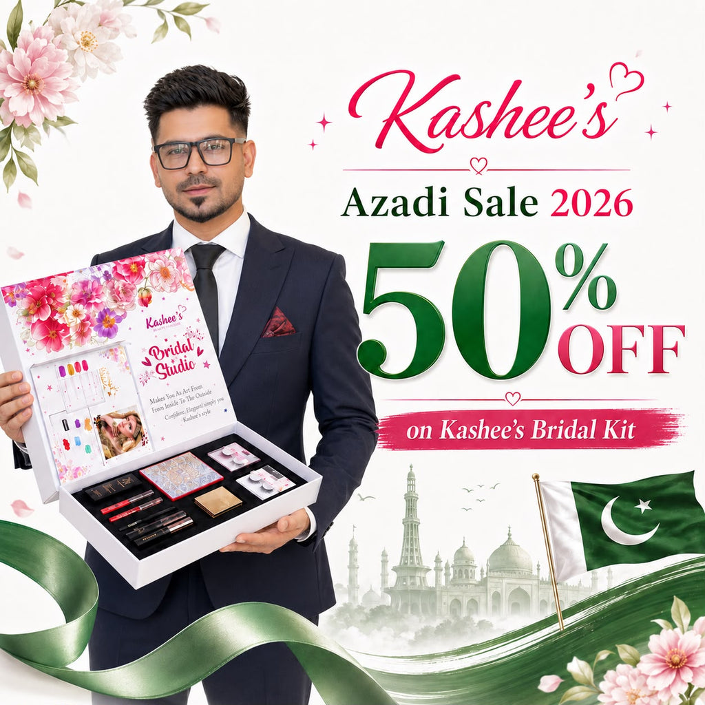Kashee's Bridal Kit Studio Limited Time Offer All Makeup In Deal